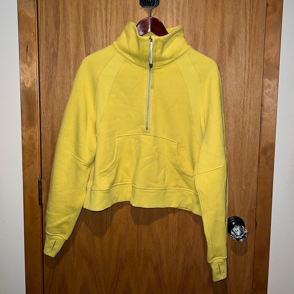 NWOT Scuba cropped funnel neck